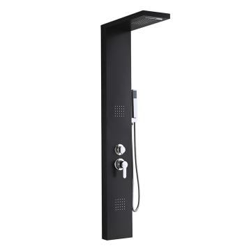 Panou de dus cu hidromasaj Malaga Black
