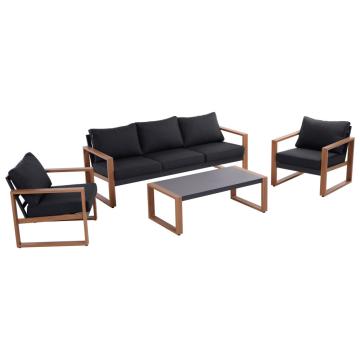 Set de mobilier de gradina din aluminiu Duisburg CS de la Leziter Kft.