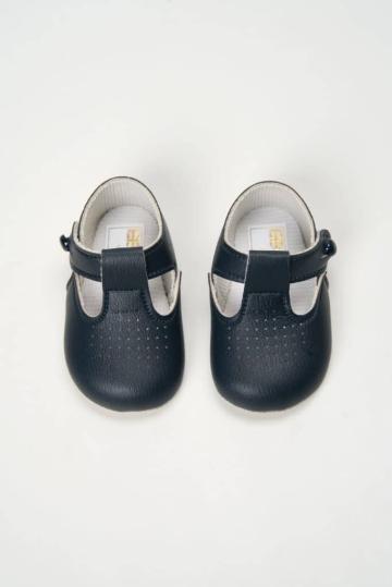 Pantofi botez B 625 - bleumarin de la Andreeatex