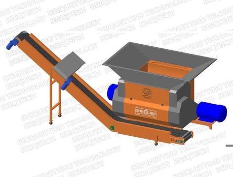 Tocator paleti - butuci de lemn Tiger de la Agro Bio Brichet Energy Solutions Srl