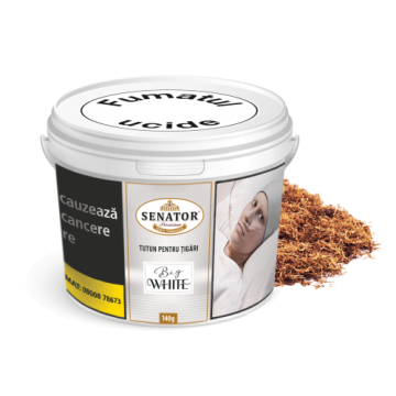Tutun Senator - Big White Volume Bucket (140g) de la DVD Master Srl