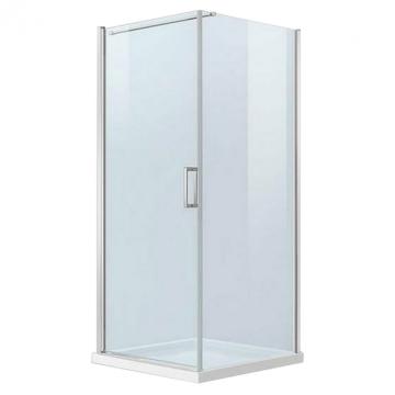 Cabina de dus patrata simpla cu usa batanta de la Leziter Kft.