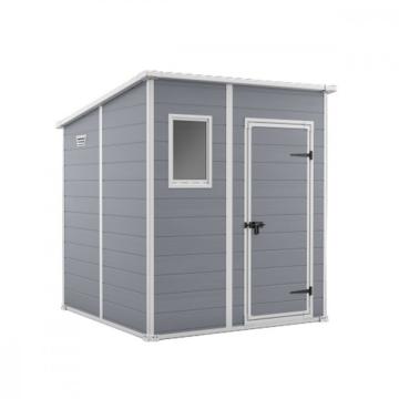 Casuta de gradina din plastic Manor 6x6 gri de la Leziter Kft.