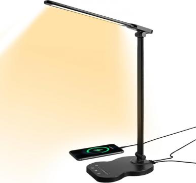 Lampa de birou LED cu control tactil, intensitate reglabila de la Molifag Srl