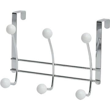 Carlig x 3 cu bile ceramice - alb de la URBANIX SRL