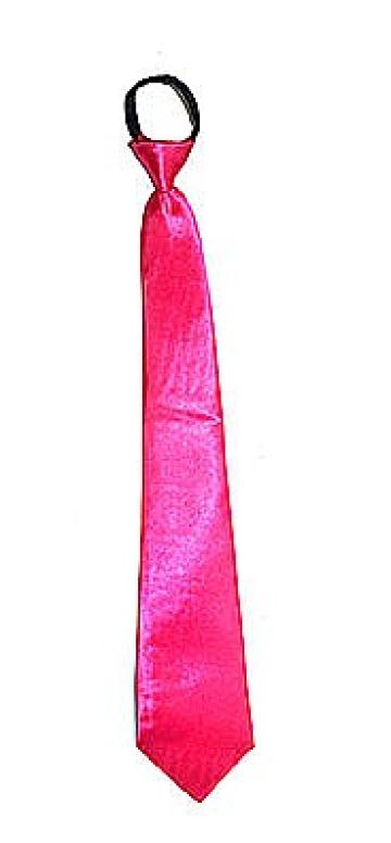 Cravata fluorescenta roz - 80043 de la Hobbyplanet Romania