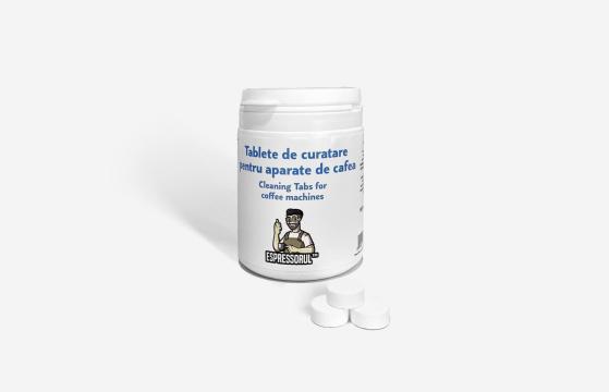 Set 100 tablete curatare espressor uleiuri reziduri