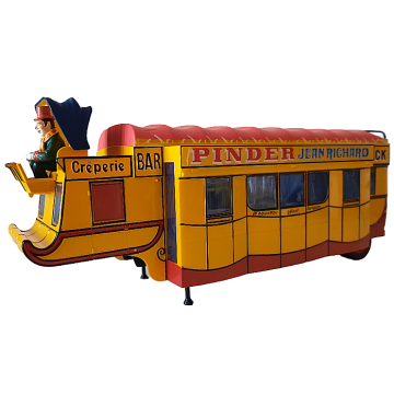 Macheta Pinder Circus, Creperie Snack Bar 1955, scara 1:43 de la Hobbyplanet Romania