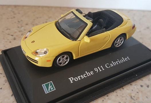 Macheta Porsche 911 Cabriolet Scara 1:72 Cararama de la Hobbyplanet Romania