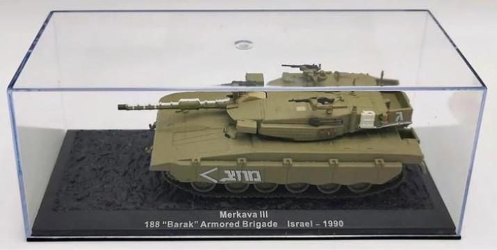 Macheta tanc Merkava III Barak Armored Brigade Israel de la Hobbyplanet Romania