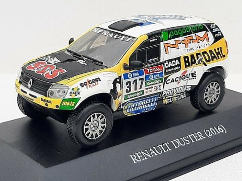 Macheta auto Renault Duster Dakar 2016 scara 1 43 Altaya de la Hobbyplanet Romania