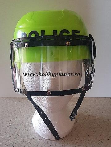 Accesoriu Cascheta politist cu viziera verde fluorescent de la Hobbyplanet Romania