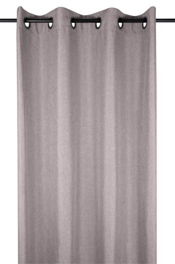 Draperie Bea 140X260 cm, culoare greige, 100% poliester de la URBANIX SRL
