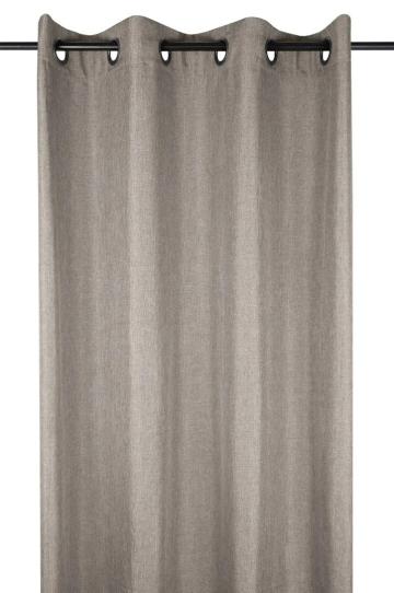 Draperie Bea 140X260 cm, culoare nisip, 100% poliester de la URBANIX SRL