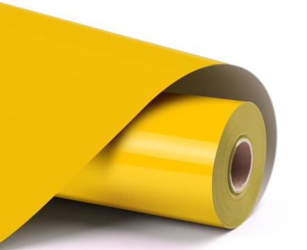 Vinil termotransferabil Loklik Basic Yellow - 30.5 x 180 cm