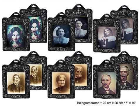 Decor tablou holograma Halloween