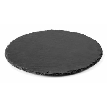 Platou rotund de ardezie de la Lacor 35 cm