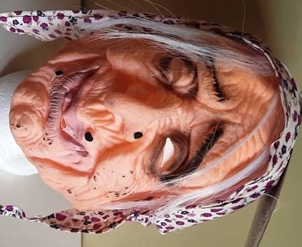 Masca Halloween Vrajitoare Deluxe - mov