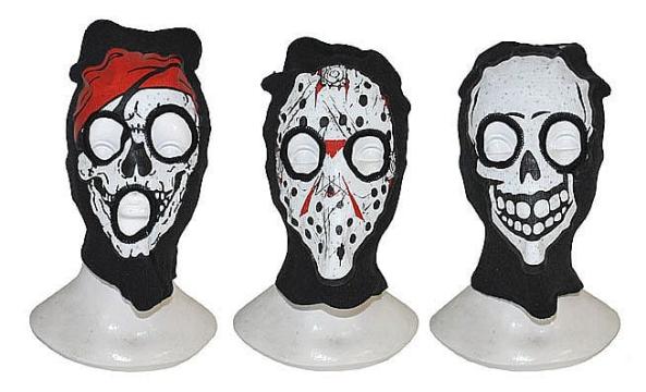 Masca - stretch - caciula neagra Halloween