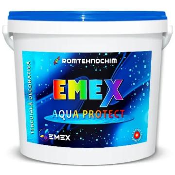 Tencuiala decorativa siliconata exterior Emex de la Romtehnochim Srl