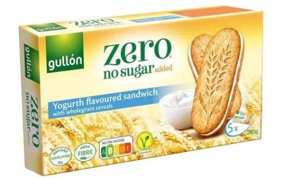 Biscuiti dietetici fara zahar Gullon Sandwich de la KraftAdvertising Srl