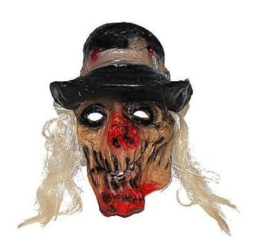 Masca petrecere Deluxe Halloween - cu palarie de la Hobbyplanet Romania