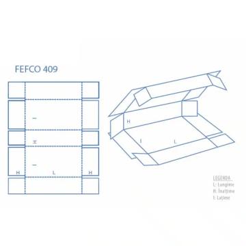 Cutie de carton 185x85x50 CO3, FEFCO 409