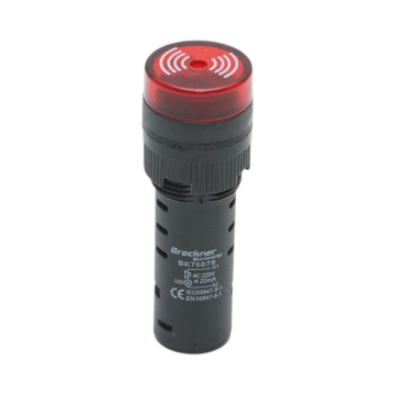 Indicator industrial semnalizare LED cu sonerie 220V AC