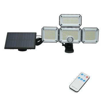 Lampa LED 8W cu panou solar 1.5W, baterie 2400mAh de la Gold Smart Engine Srl