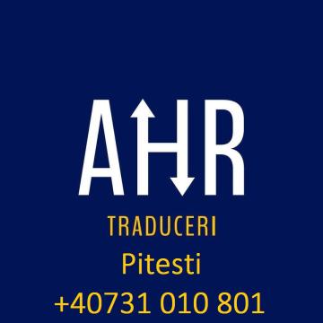 Traduceri autorizate-legalizate Pitesti-Arges de la Agentia Nationala AHR Traduceri