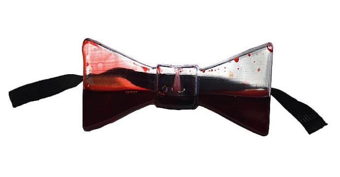 Accesoriu Halloween Papion horror cu sange fals de la Hobbyplanet Romania