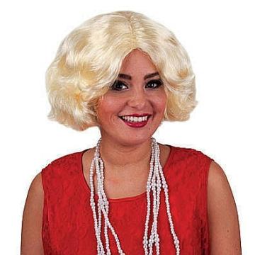 Peruca Charleston blonda de la Hobbyplanet Romania
