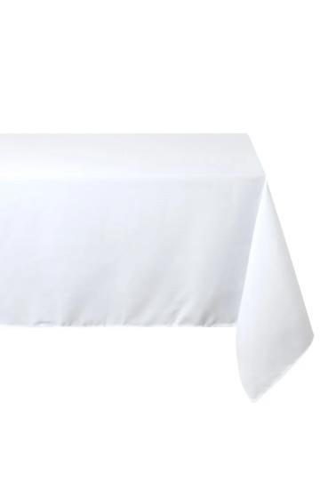Fata de masa Nelson 145X240 cm, culoare alb, 100% poliester de la URBANIX SRL