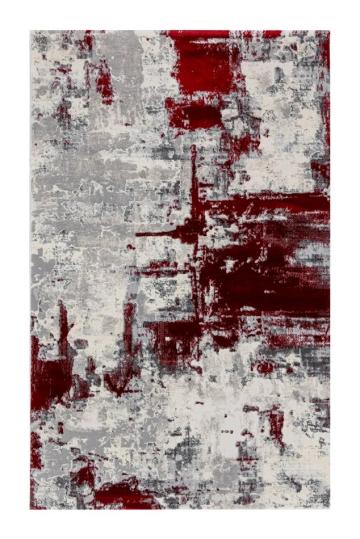 Covor living Rose 51272 Rosu MoftX de la URBANIX SRL