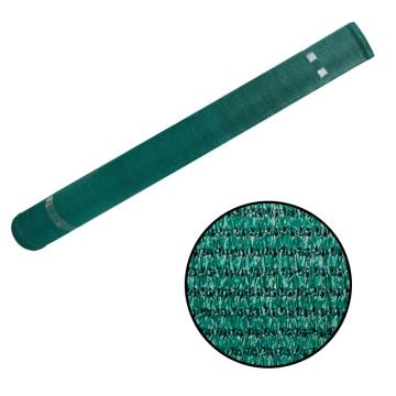 Plasa umbrire verde HDPE UV densitate: 150, 85% , 20x1.2m