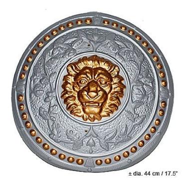 Accesoriu party Scut lion rotund 52126 de la Hobbyplanet Romania