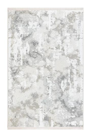 Covor living Nova Lux 53140B gri / alb Moftx de la URBANIX SRL