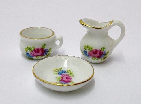 Miniatura colectionari Set portelan 3 piese