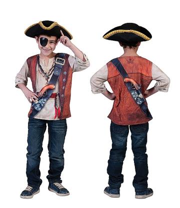 Tricou 3D pirati 4-5 ani, FF411092