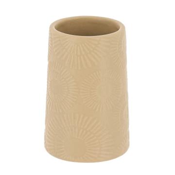 Suport periute ceramica motive etnice - bej
