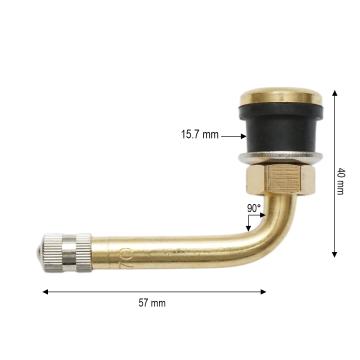 Valva roata camion tubeless 90 grade TR570C de la Gold Smart Engine Srl