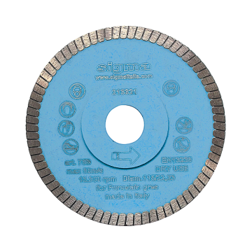 Disc diamantat Sigma Art 75 D 125 mm Turbo