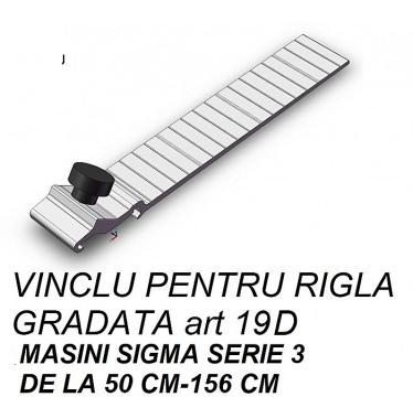 Vinclu pentru rigla gradata art 19 D