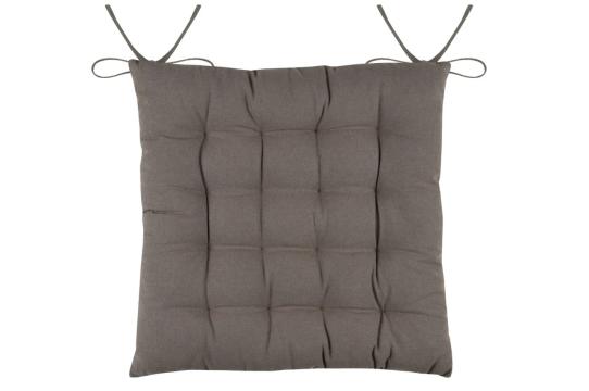 Perna de scaun Duo 38X38X3.5 cm, culoare greige, 100% bumbac de la URBANIX SRL