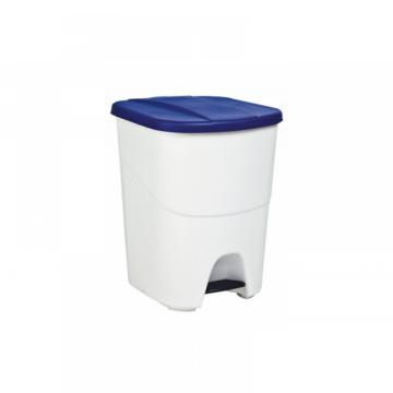 Cos gunoi plastic cu pedala, capacitate 40L de la Sanito Distribution Srl