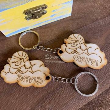 Marturie breloc personalizat, Ursuletul somnoros