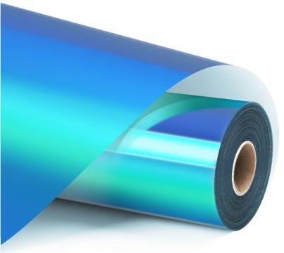 Vinyl LOKLiK Permanent Adhesive Holographic - Aqua Blue de la Luma Atelier