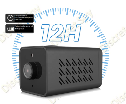 Mini camera supraveghere compacta 1080p cu Wi-Fi WJ13