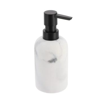 Dispenser sapun polirasina design marmura 300 ml - alb de la URBANIX SRL