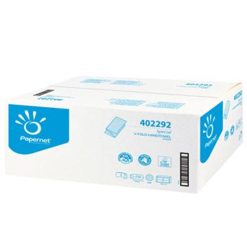 Prosoape pliate de hartie V Fold 24x21cm, 210 buc